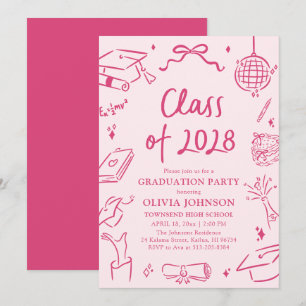 Invitation Fête de remise des diplômes de la promotion 2028 d