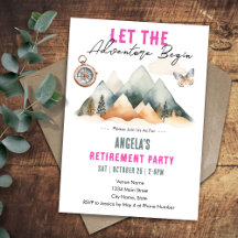 Fête de retraite : l'aventure commence