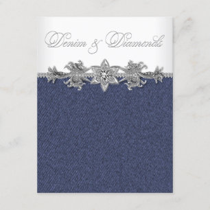 Invitation Fête Denim et Diamants