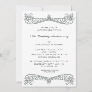 Invitation Fête des 25 ans d'Anniversaire de la Fleur d'Argen