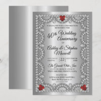 Fête des 40 ans de mariage de Rubis et Diamant