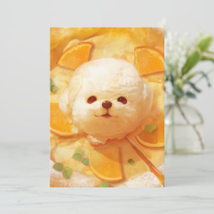 Invitation Fête des crêpes : glace Smile Dog