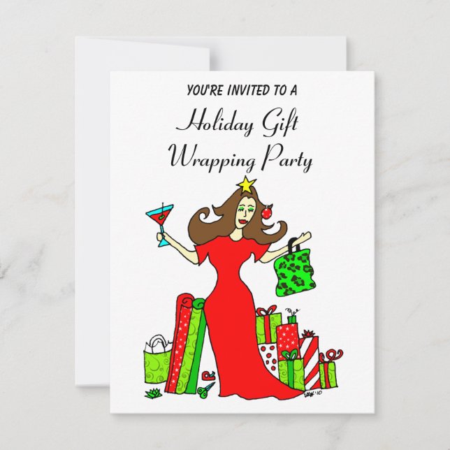Invitation Fête des fêtes de Noël (Devant)