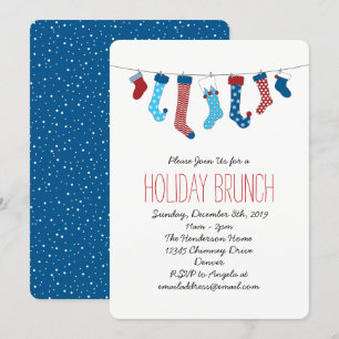 Invitation Fête des fêtes de Noël