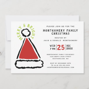 Invitation Fête des Fêtes du Père Noël