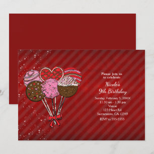 Invitation Fête des Gâteaux de Saint-Valentin