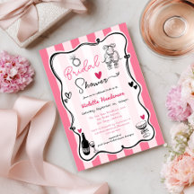 Fête des mariées à bande rose à main chic