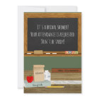 Fête des mariées à thème de l'enseignant scolaire