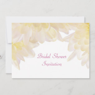 Invitation Fête des mariées Dahlias