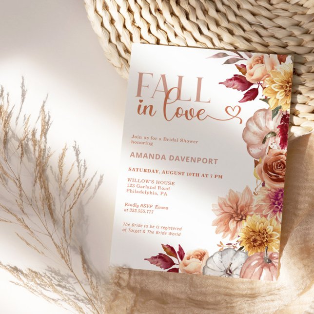 Invitation Fête des mariées d'amour (Créateur téléchargé)