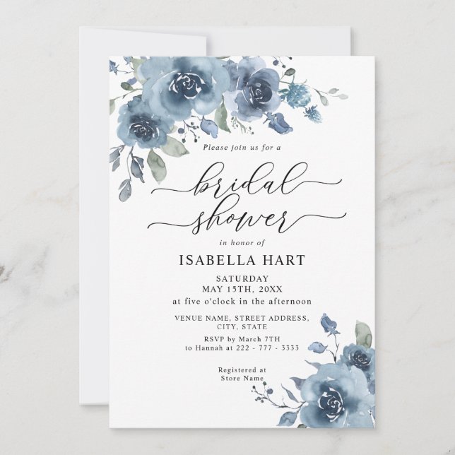 Invitation Fête des mariées d'aquarelle Turquoise orange brûl (Devant)
