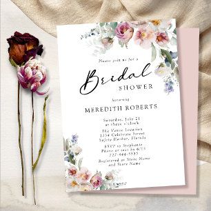 Invitation Fête des mariées de Bouquets d'Eucalyptus Floral R