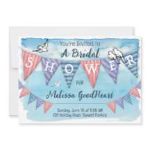 Fête des mariées de Bunting vintage