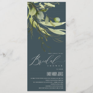 INVITATION FÊTE DES MARIÉES DE COULEUR D'EAU EN FLEUVE VERTE