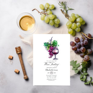 Invitation Fête des mariées de dégustation