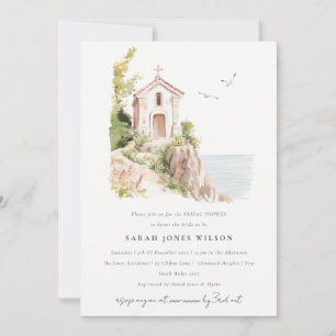 Invitation Fête des mariées de l'église catholique de l'aquar