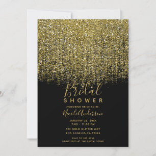 Invitation Fête des mariées de Parties scintillant brillante