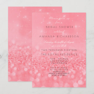 Invitation Fête des mariées de Parties scintillant pétillante