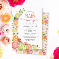 Fête des mariées d'été de Squeeze Citrus