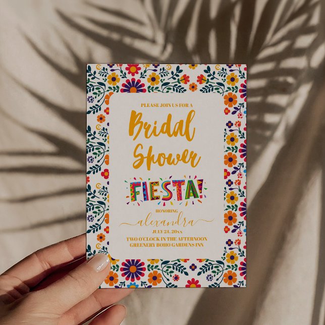 Invitation Fête des mariées Fiesta (Créateur téléchargé)