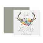 FÊTE DES MARIÉES FLORALE CHIC ANTLER BRUCH & BUBBL