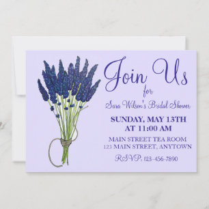 Invitation Fête des mariées Mariage de la Fête du Jardin Lave