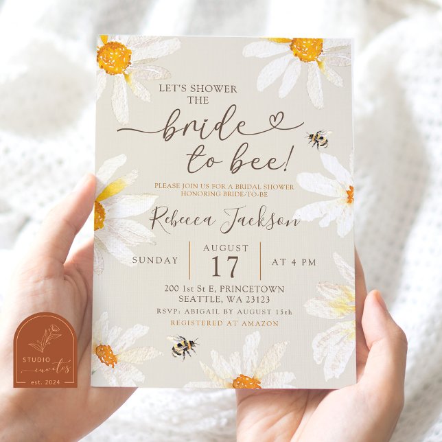 Invitation Fête des mariées minimaliste d'une mariée à une ab (Créateur téléchargé)