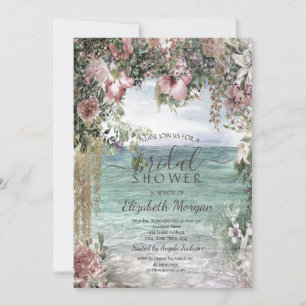 Invitation Fête des mariées Océane Fleurs Chic