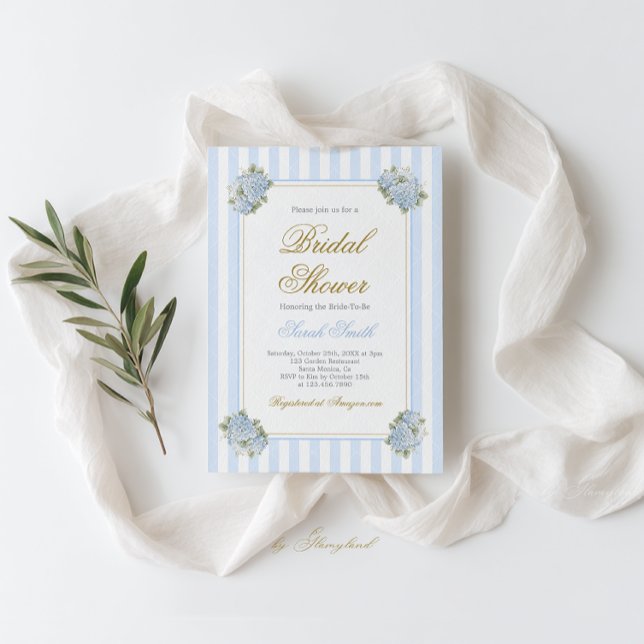 Invitation Fête des mariées préppie (Créateur téléchargé)