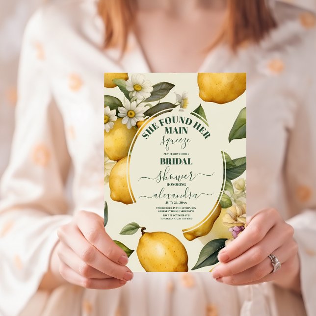 Invitation Fête des mariées principale méditerranéenne au cit (Créateur téléchargé)