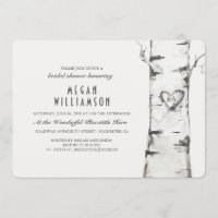 Fête des mariées rustique du bouleau blanc