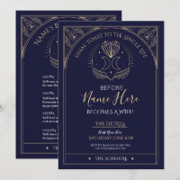 Fête des mariées Tarot Parti Itinéraire Marine Mys