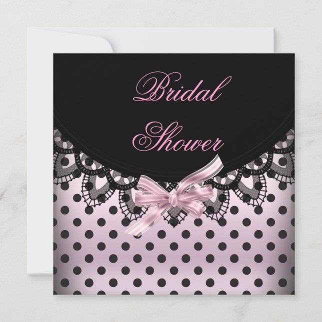 Invitation Fête des mariées Wedding shower Zebra (Devant)