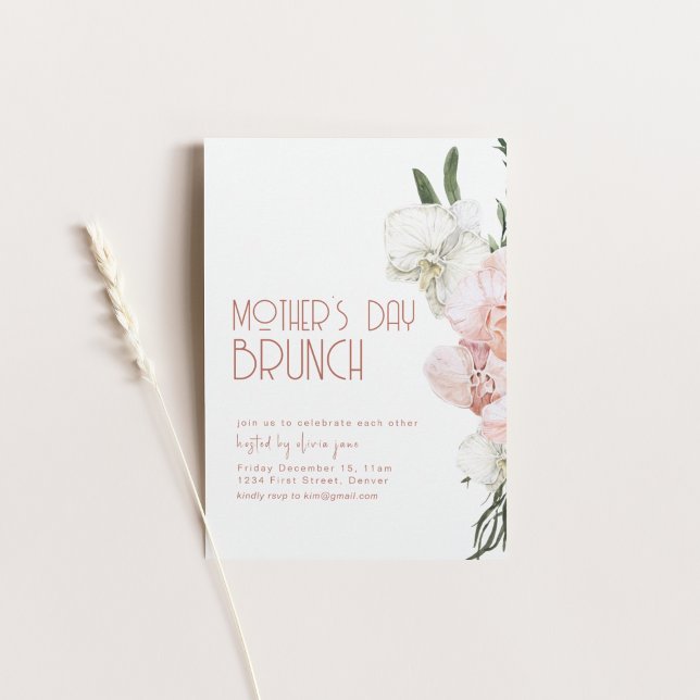 Invitation Fête des mères Brunch Modèle d'invitation (Créateur téléchargé)