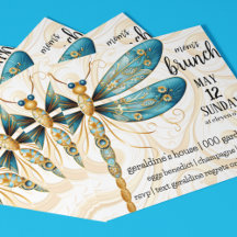 Fête des mères de libellules Brunch