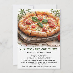 Invitation Fête des Pères - Dîner de famille modifiable