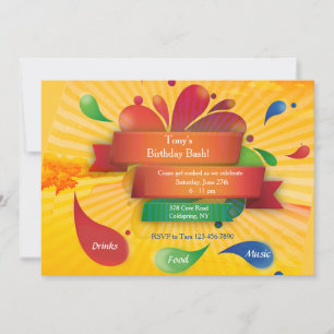 Invitation Fête d'été