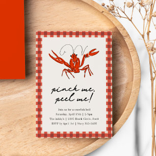 Invitation Fête d'été de fruits de mer Bouillabaisse d'écrevi
