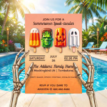 Fête d'été d'Halloween Spooktacular de Summerween