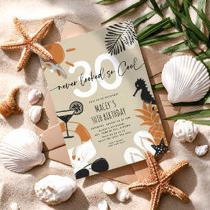Invitation Fête d'été pour 30 ans