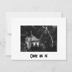 Invitation Fête d'Halloween