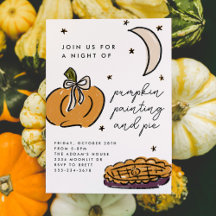 Fête d'Halloween à la peinture Citrouille illustré