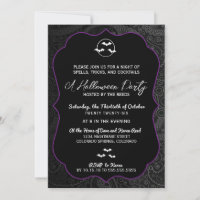 Fête d'Halloween avec chauves-souris à motifs cach