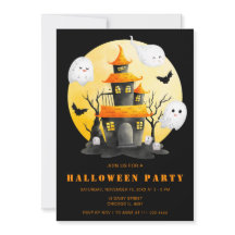 Fête d'Halloween avec Maison hantée et Fantômes
