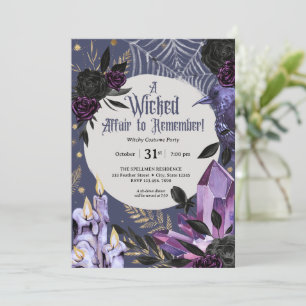 Invitation Fête d'Halloween du Jardin