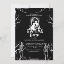 Fête d'Halloween pour adultes squelette gothique v