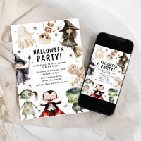 Fête d'Halloween pour enfants modernes