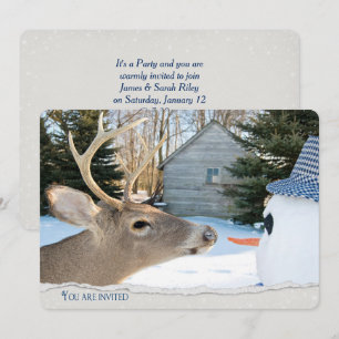 Invitation Fête d'hiver