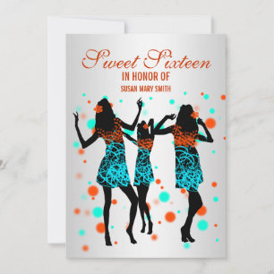 Invitation Fête d'île des seize ans sucrée hawaïenne