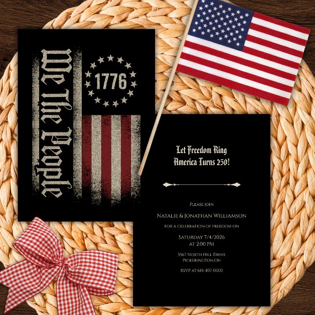 Invitation Fête d'Indépendance du Peuple  (Créateur téléchargé)